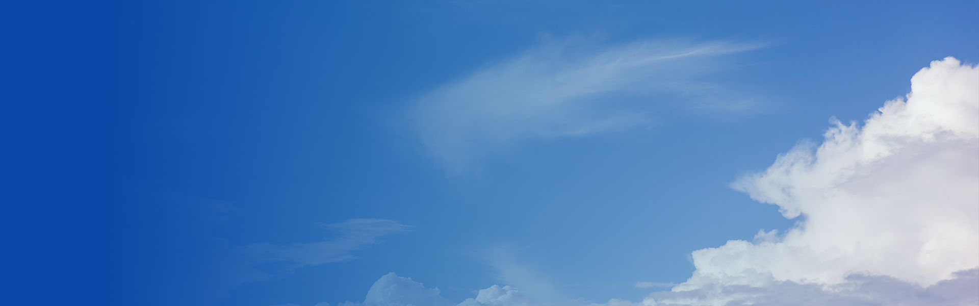 Blue sky with clouds